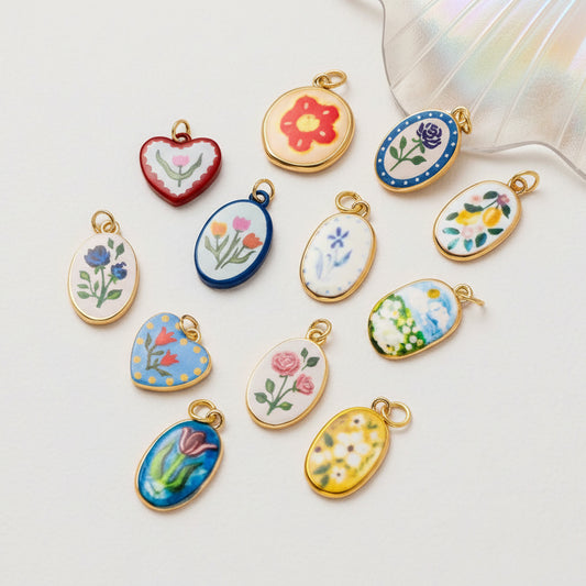 Folk Art Charms