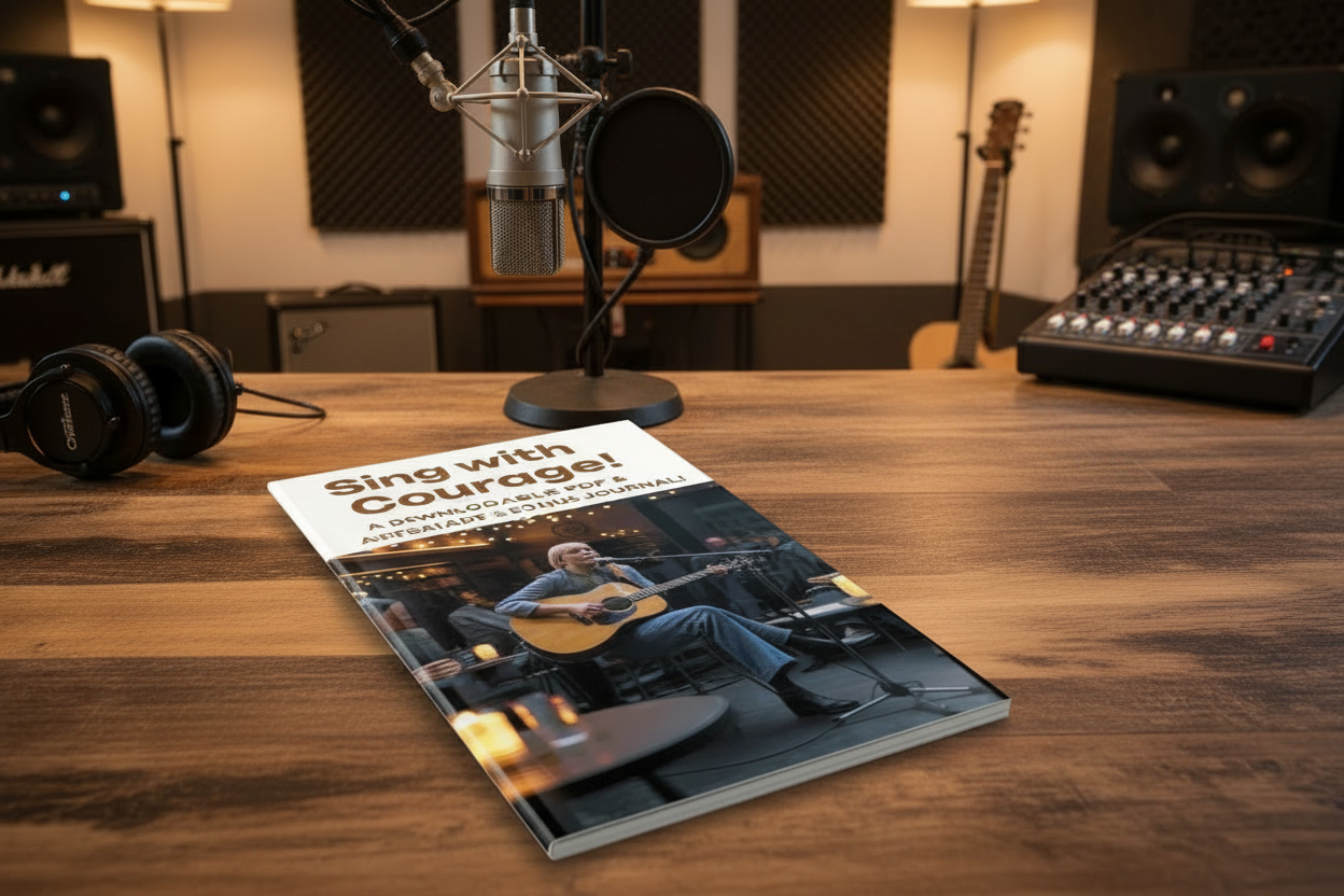 Sing with Courage! A book inspired by the works of Canadian Joni Mitchell