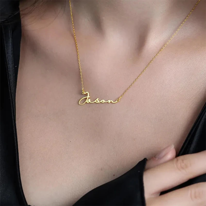 Elegant Custom Personalized Name Necklace, Mod Yours