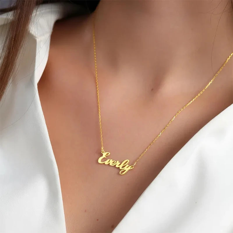 Elegant Custom Personalized Name Necklace, Mod Yours