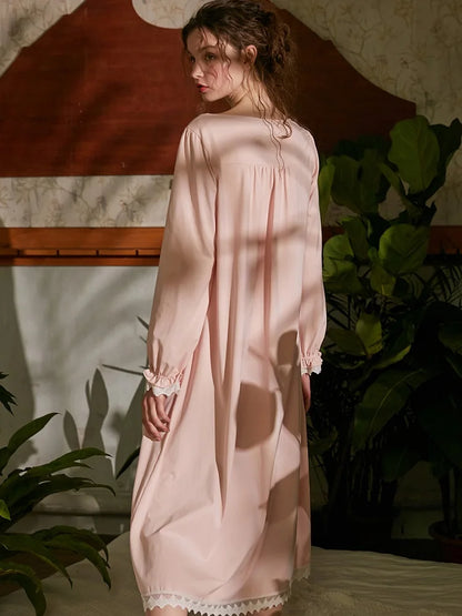 Tudor Sleepwear, Heirloom White or Pink