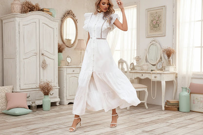 April Delight White Dress, Limited Edition