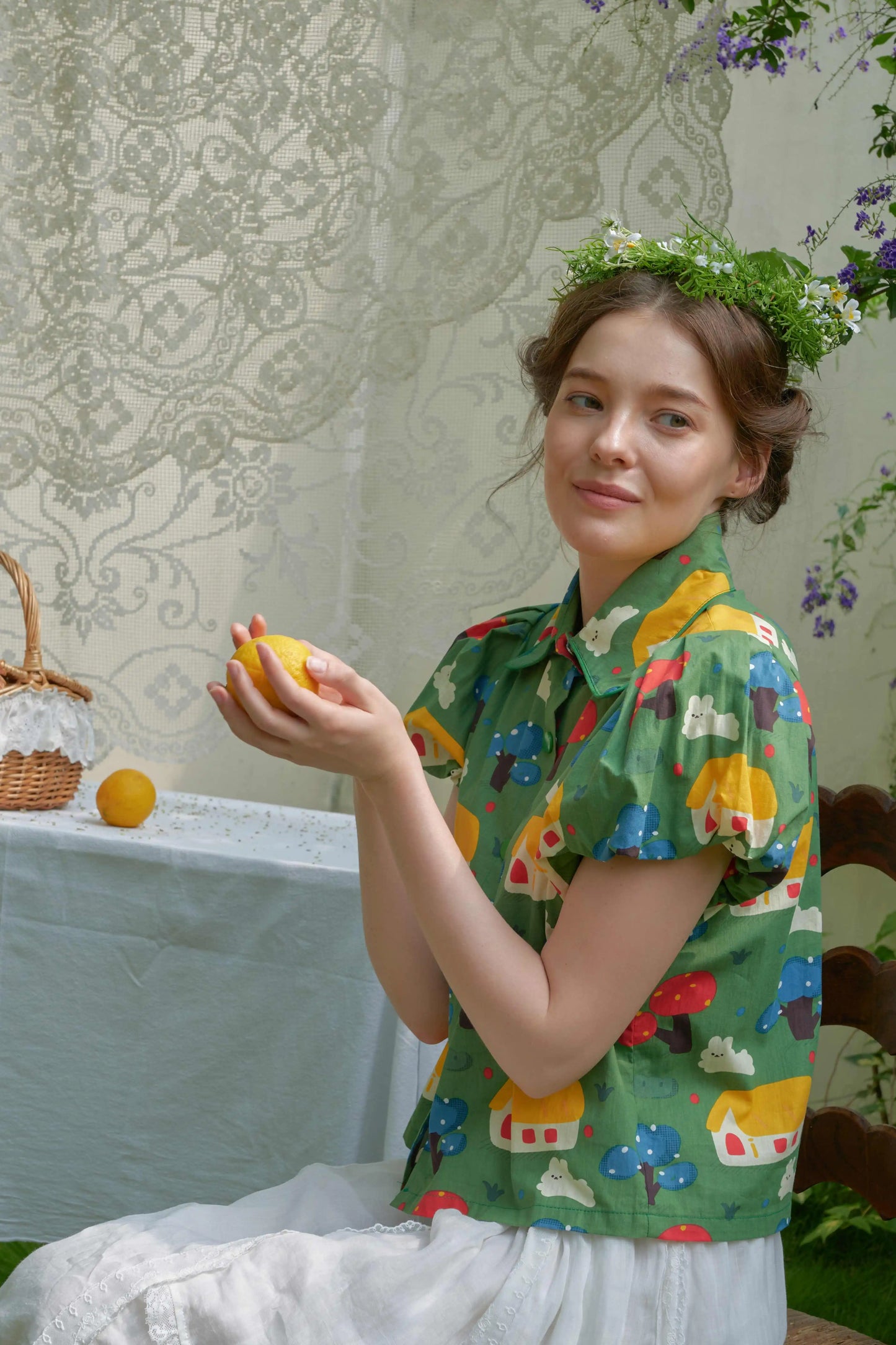 Cottage Puff Sleeve Shirt