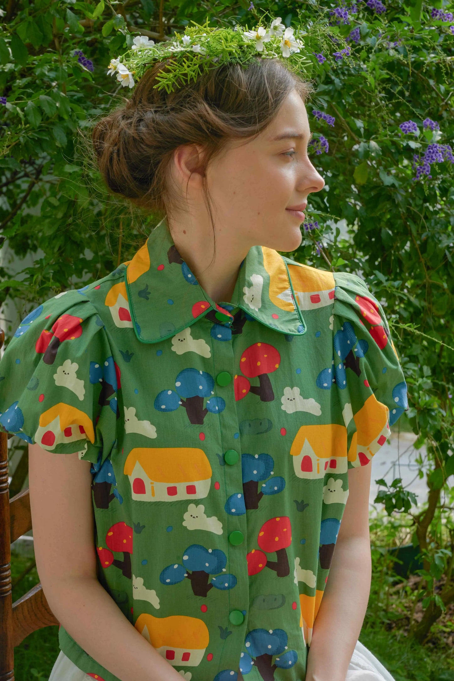 Cottage Puff Sleeve Shirt