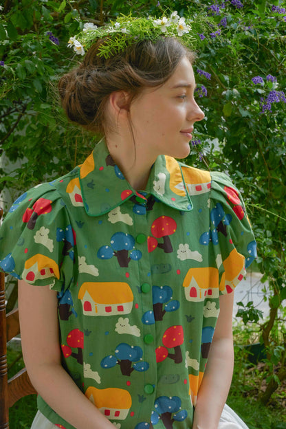 Cottage Puff Sleeve Shirt