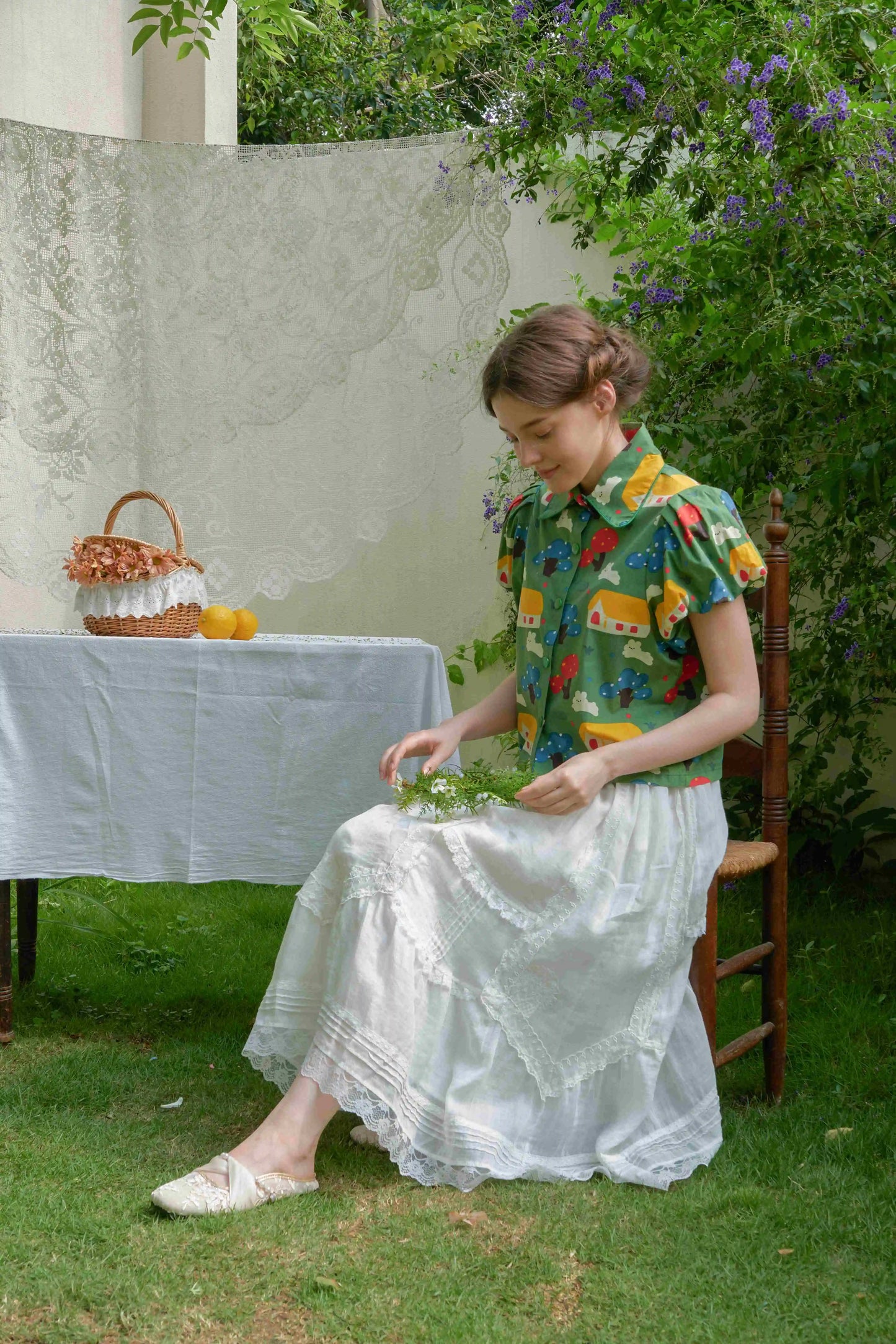 Cottage Puff Sleeve Shirt