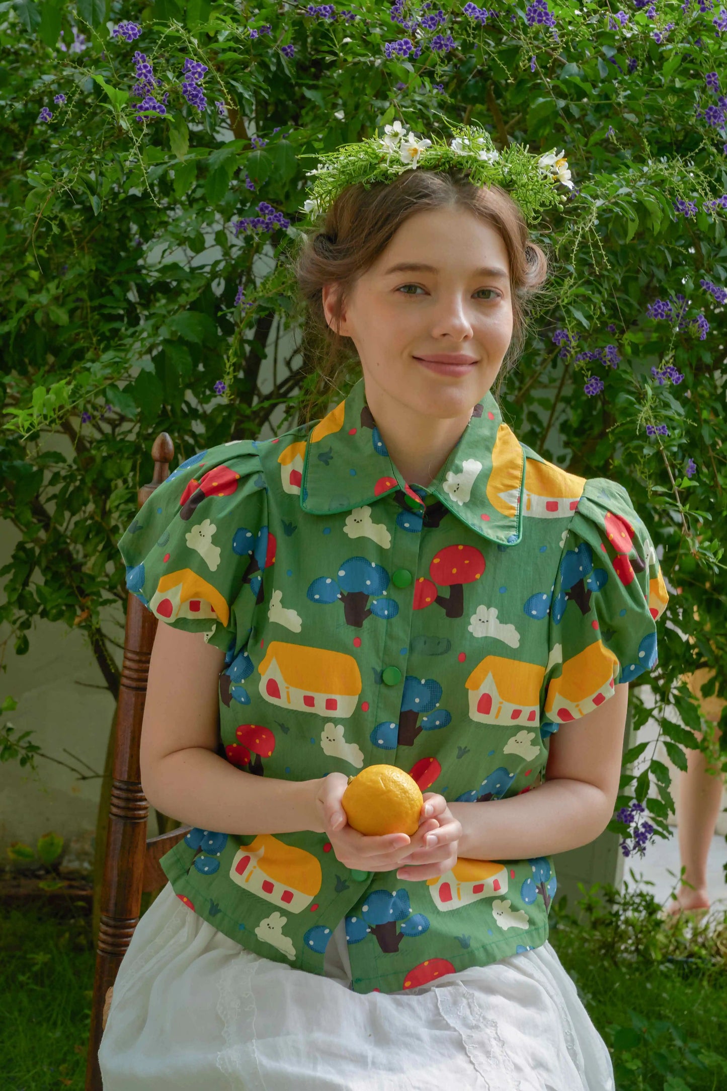 Cottage Puff Sleeve Shirt