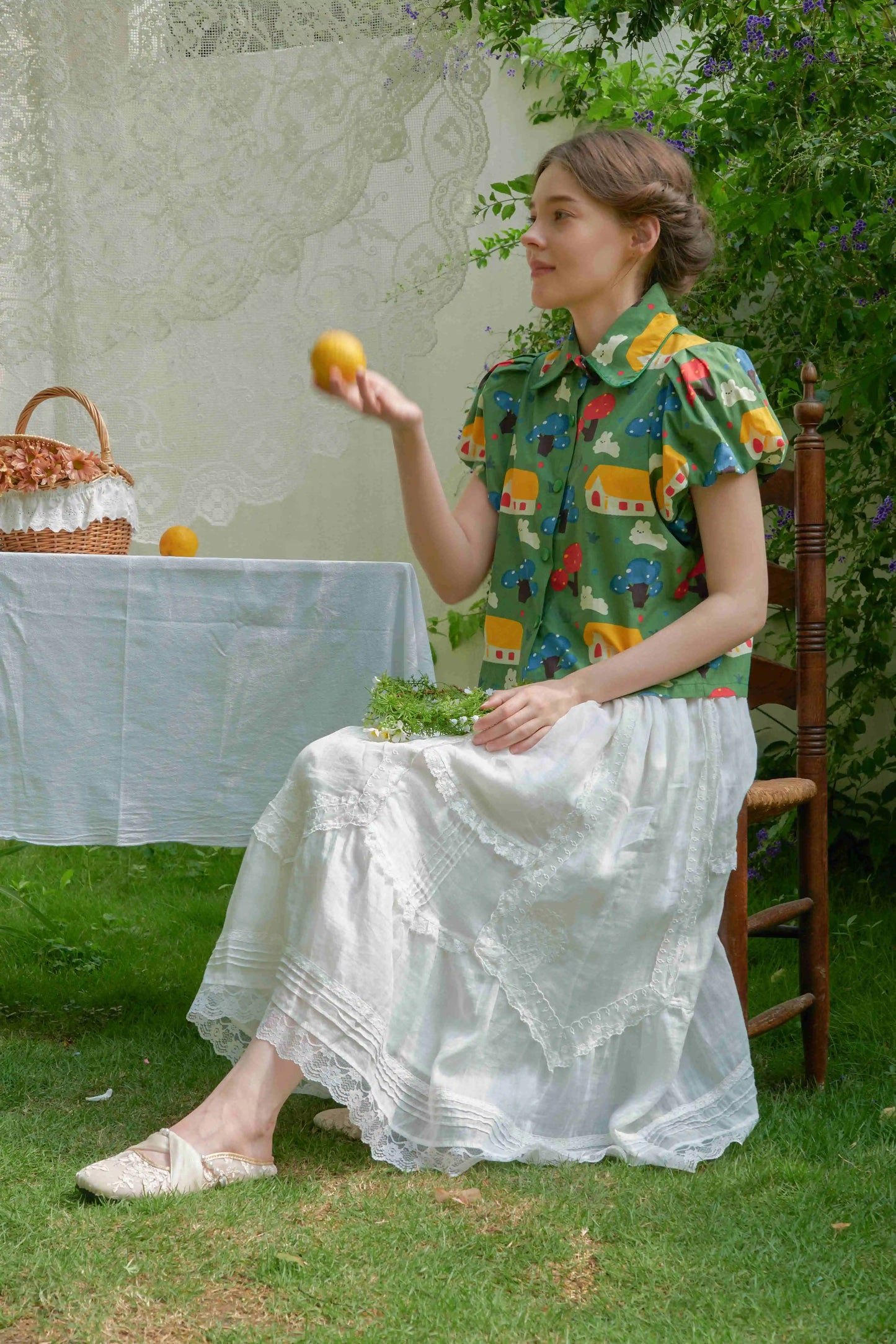 Cottage Puff Sleeve Shirt