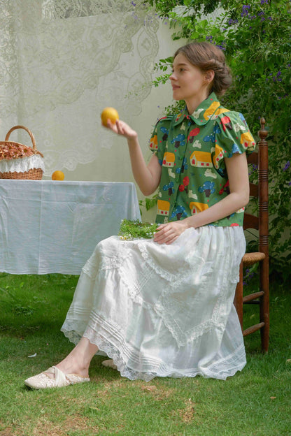 Cottage Puff Sleeve Shirt