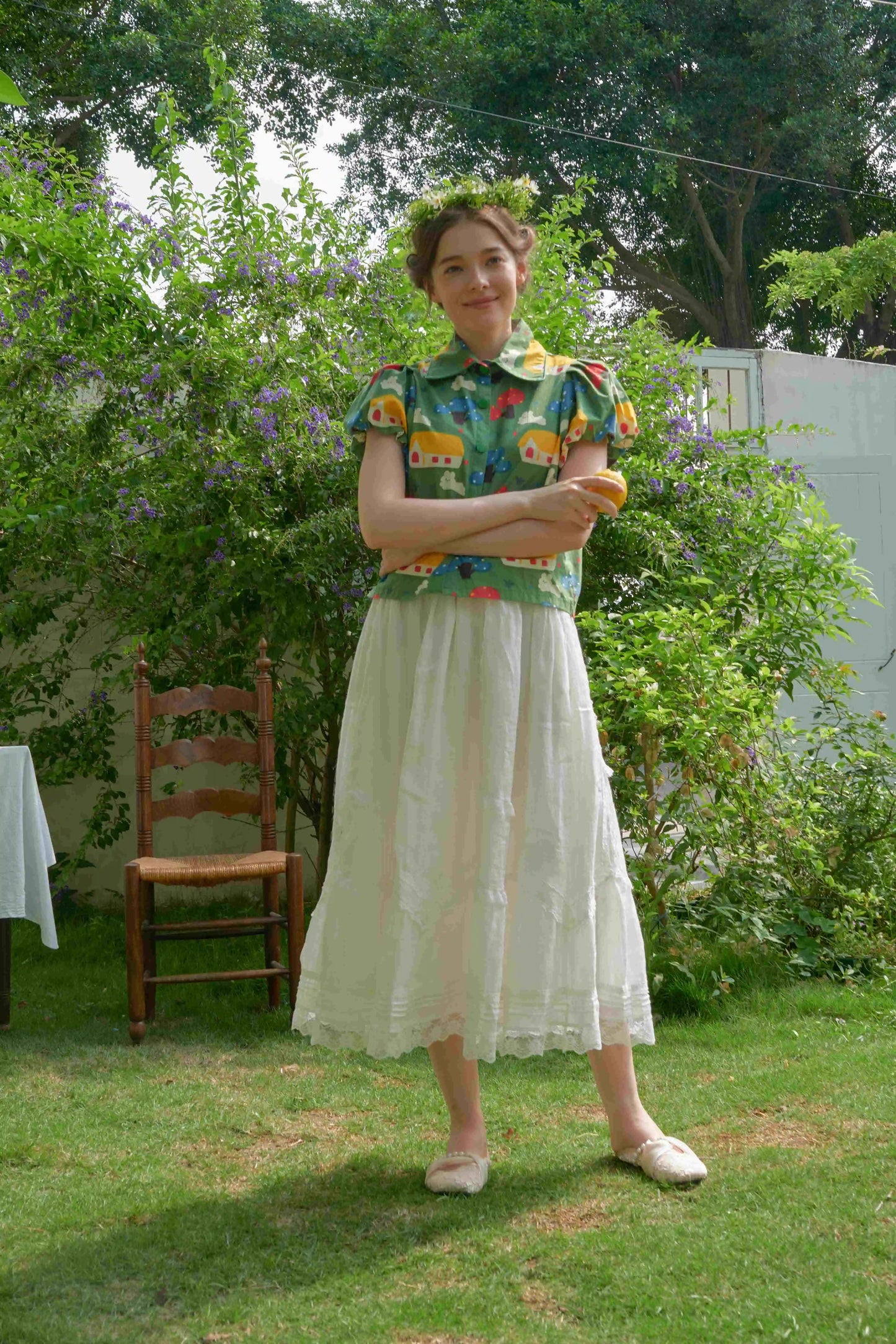 Cottage Puff Sleeve Shirt