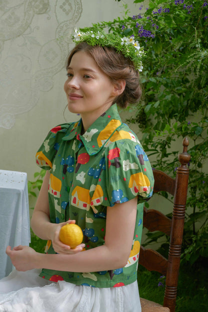 Cottage Puff Sleeve Shirt