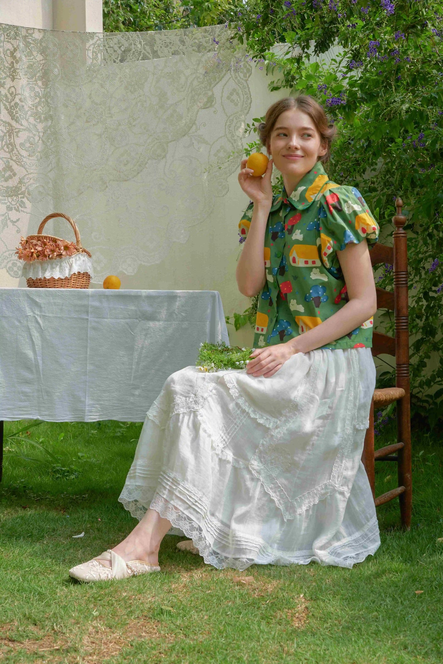 Cottage Puff Sleeve Shirt