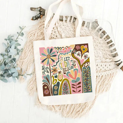 Let Kindness Bloom Floral Decal Decor