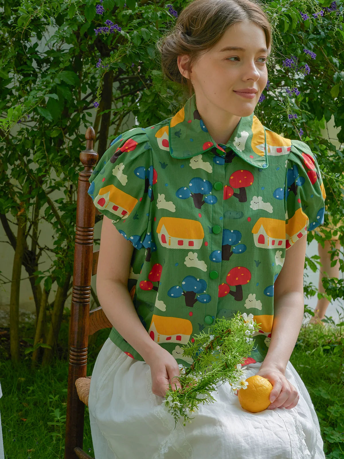 Cottage Puff Sleeve Shirt