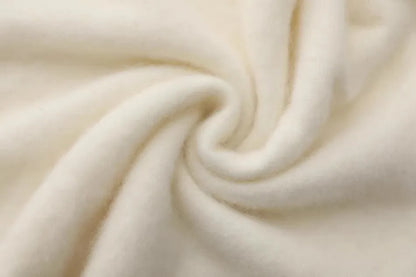 Annette Cashmere Sweater & Scarf Set, Purple