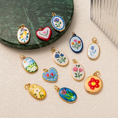 Folk Art Charms
