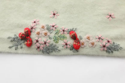 Annette Cashmere Sweater & Scarf Set, Purple