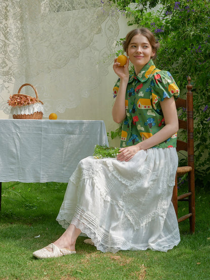 Cottage Puff Sleeve Shirt