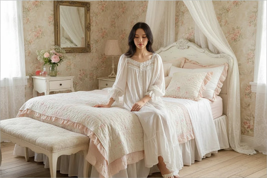 Olivia Lace Nightgown