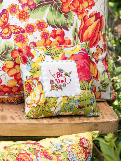 XOXO Patchwork Cushion